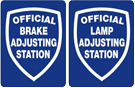 Official Brake & Lamp Adjusting Station